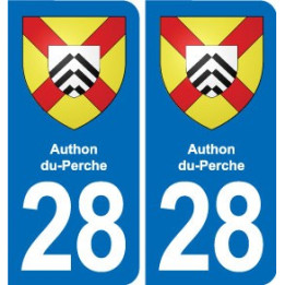 28 Cherisy blason autocollant plaque stickers ville