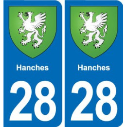 28 Cherisy blason autocollant plaque stickers ville
