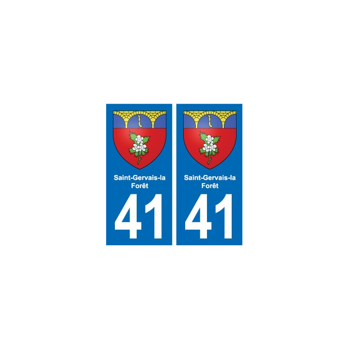 41 Montils blason ville autocollant plaque stickers département ville