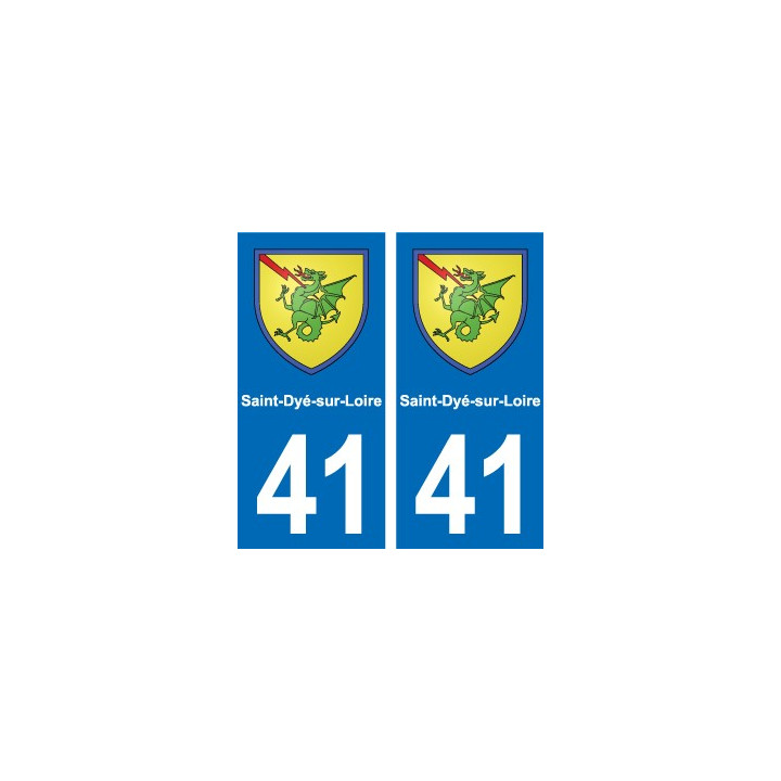 41 Montils blason ville autocollant plaque stickers département ville