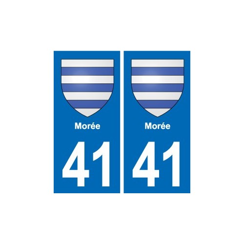41 Montils blason ville autocollant plaque stickers département ville