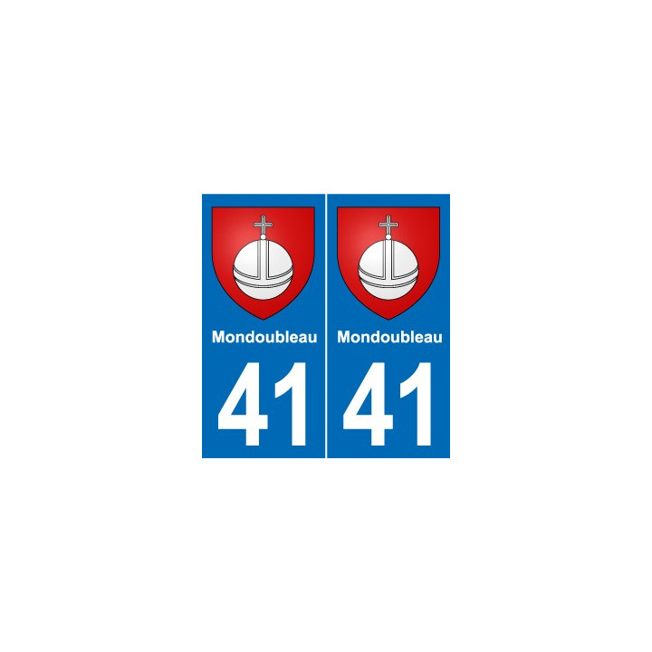 41 Montils blason ville autocollant plaque stickers département ville