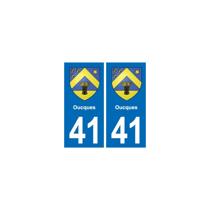 41 Montils blason ville autocollant plaque stickers département ville