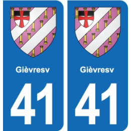 41 Montils blason ville autocollant plaque stickers département ville