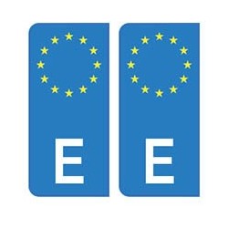 Espagne España europe autocollant plaque