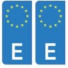Espagne España europe autocollant plaque