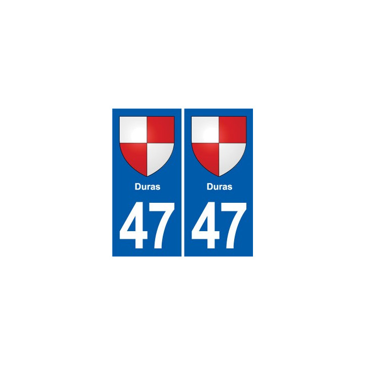 47 Estillac blason autocollant plaque stickers ville