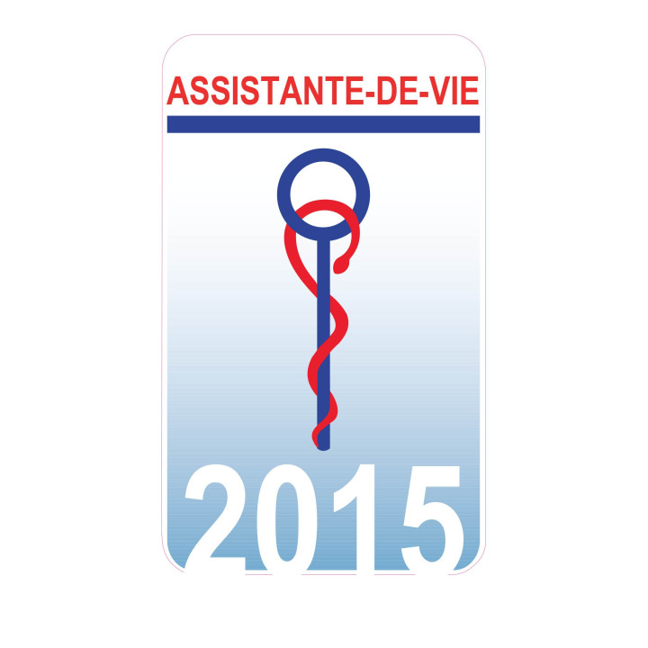 Caducée Assistante-de-vie 2015