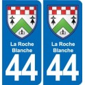 44 Héric blason  ville autocollant plaque stickers