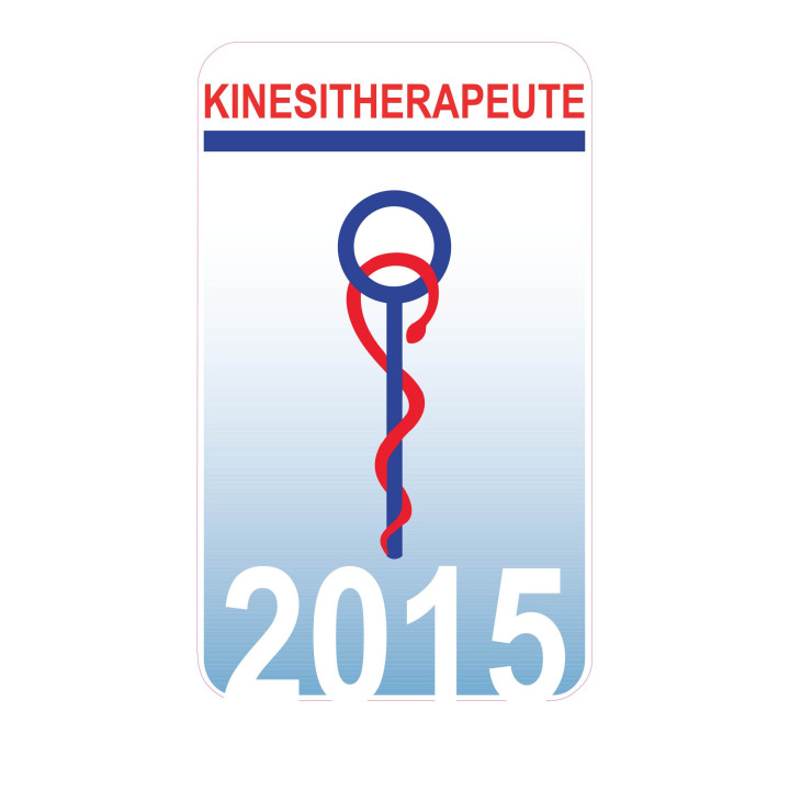 Caducée Kinésithérapeute 2015