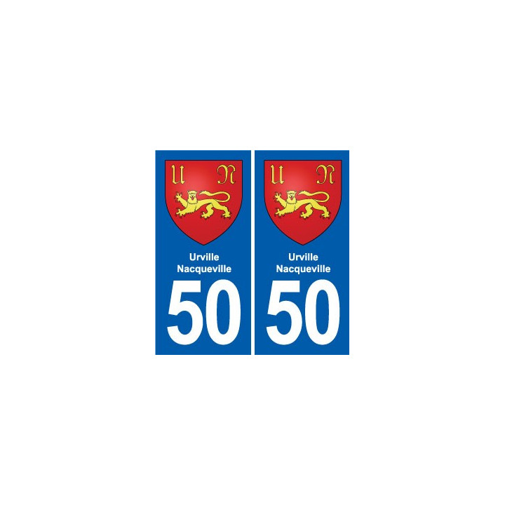 50 Canisy blason autocollant plaque stickers ville