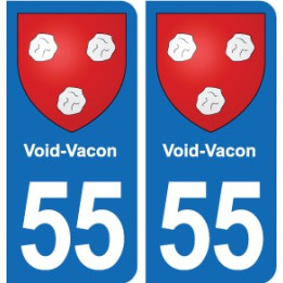 55 Ancerville blason autocollant plaque stickers ville