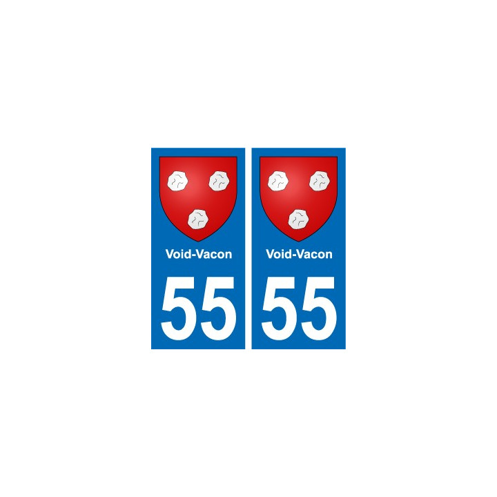 55 Ancerville blason autocollant plaque stickers ville