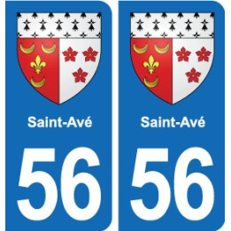 56 Ploërmel blason autocollant plaque stickers ville