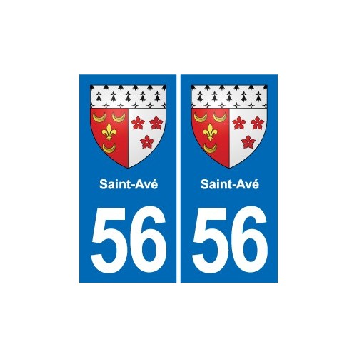 56 Ploërmel blason autocollant plaque stickers ville
