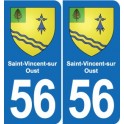 56 Ploërmel blason autocollant plaque stickers ville