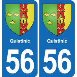56 Ploërmel blason autocollant plaque stickers ville