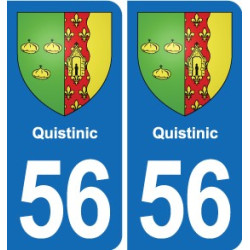 56 Ploërmel blason autocollant plaque stickers ville