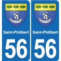 56 Ploërmel blason autocollant plaque stickers ville