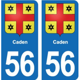 56 Ploërmel blason autocollant plaque stickers ville