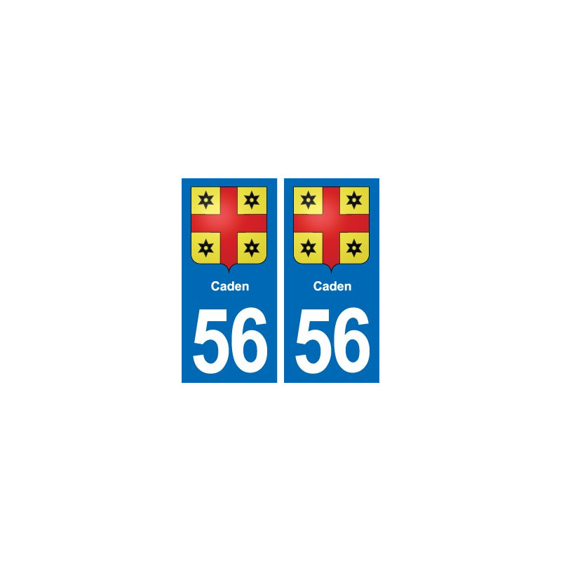 56 Ploërmel blason autocollant plaque stickers ville