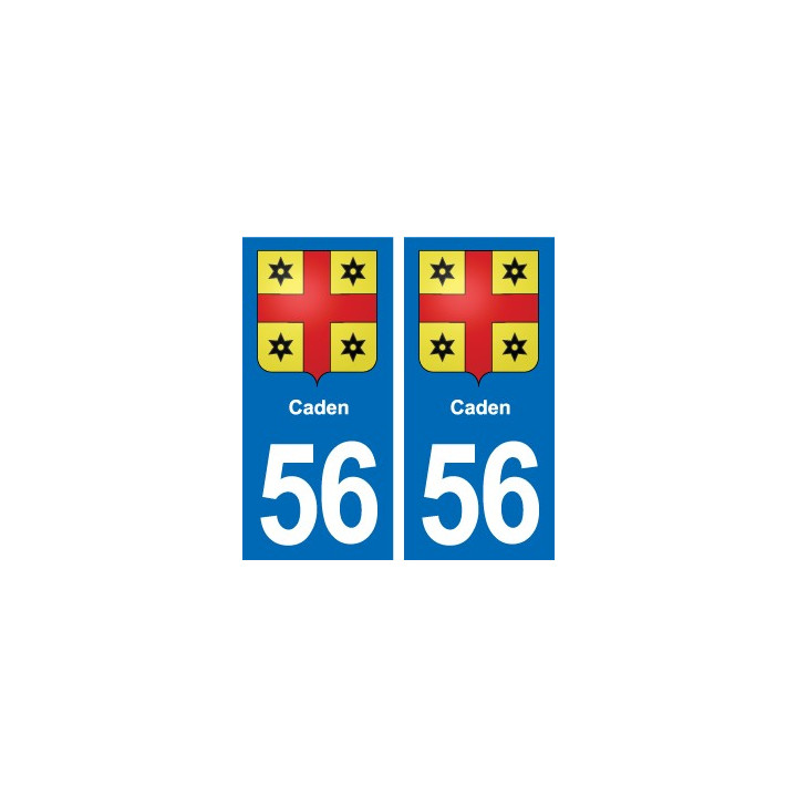 56 Ploërmel blason autocollant plaque stickers ville