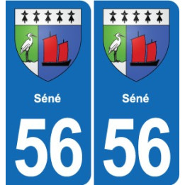 56 Ploërmel blason autocollant plaque stickers ville