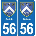 56 Ploërmel blason autocollant plaque stickers ville
