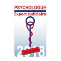 Caducée Psychologue Expert Judiciaire sticker autocollant