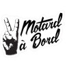 Bébé motard à bord carré jaune autocollant sticker adhesif logo 3-3