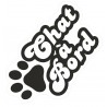 Chien Teckel autocollant sticker adhésif