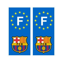 Barça Barcelone autocollant Foot