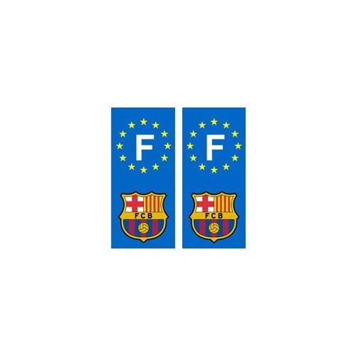 Barça Barcelone autocollant Foot