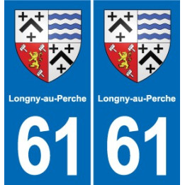 61 Vimoutiers blason autocollant plaque stickers ville