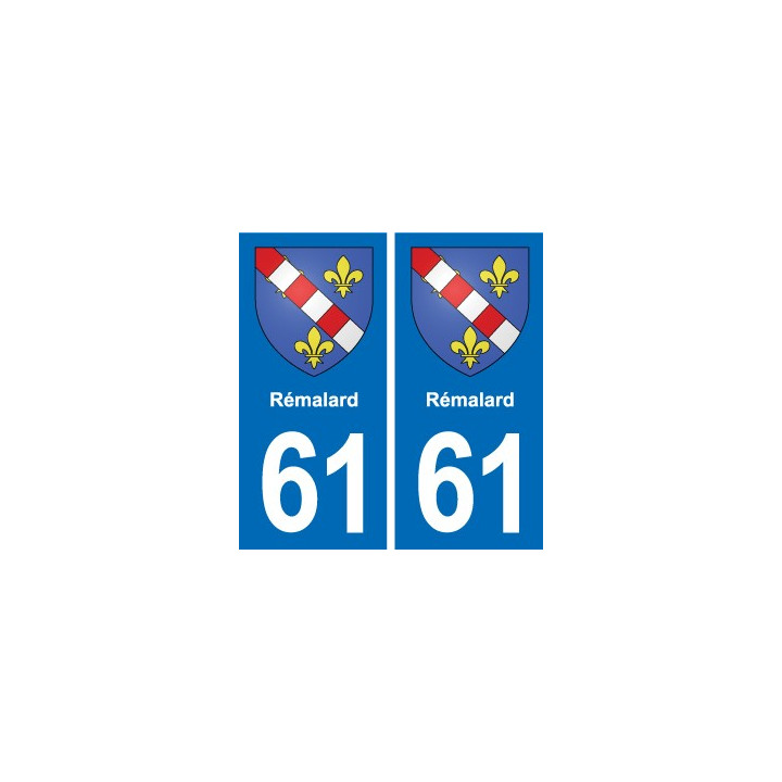 61 Vimoutiers blason autocollant plaque stickers ville