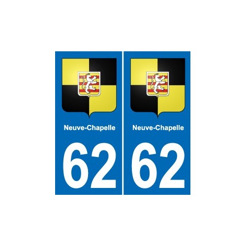 62 Coulogne blason autocollant plaque stickers ville