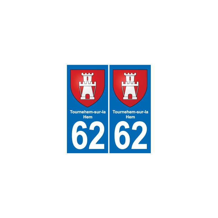 62 Coulogne blason autocollant plaque stickers ville