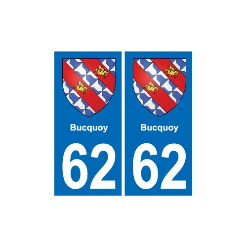 62 Coulogne blason autocollant plaque stickers ville