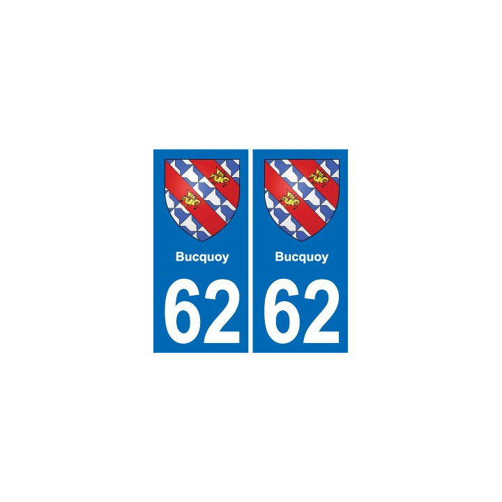 62 Coulogne blason autocollant plaque stickers ville