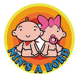 Autocollant Nin's a Bord Bébé