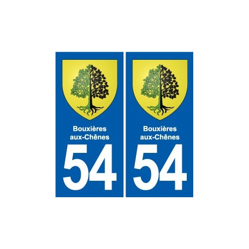 54 Malzéville blason autocollant plaque stickers ville