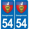 54 Malzéville blason autocollant plaque stickers ville