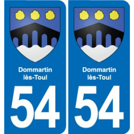 54 Malzéville blason autocollant plaque stickers ville