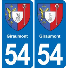 54 Malzéville blason autocollant plaque stickers ville