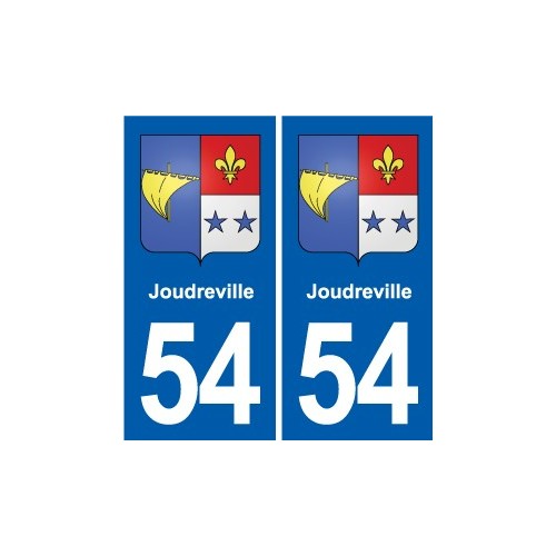 54 Malzéville blason autocollant plaque stickers ville