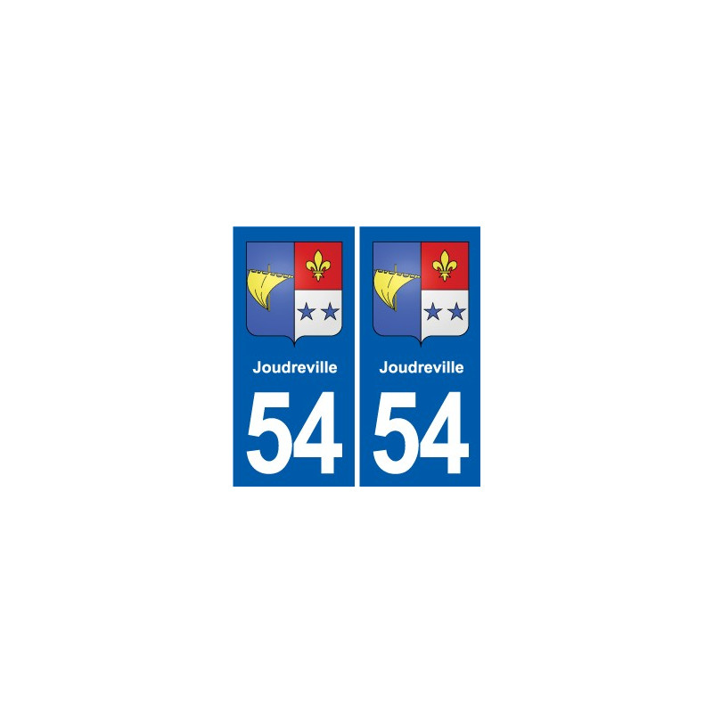 54 Malzéville blason autocollant plaque stickers ville
