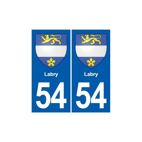 54 Malzéville blason autocollant plaque stickers ville