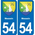 54 Malzéville blason autocollant plaque stickers ville