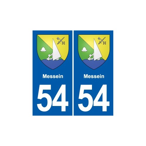 54 Malzéville blason autocollant plaque stickers ville