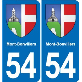 54 Malzéville blason autocollant plaque stickers ville